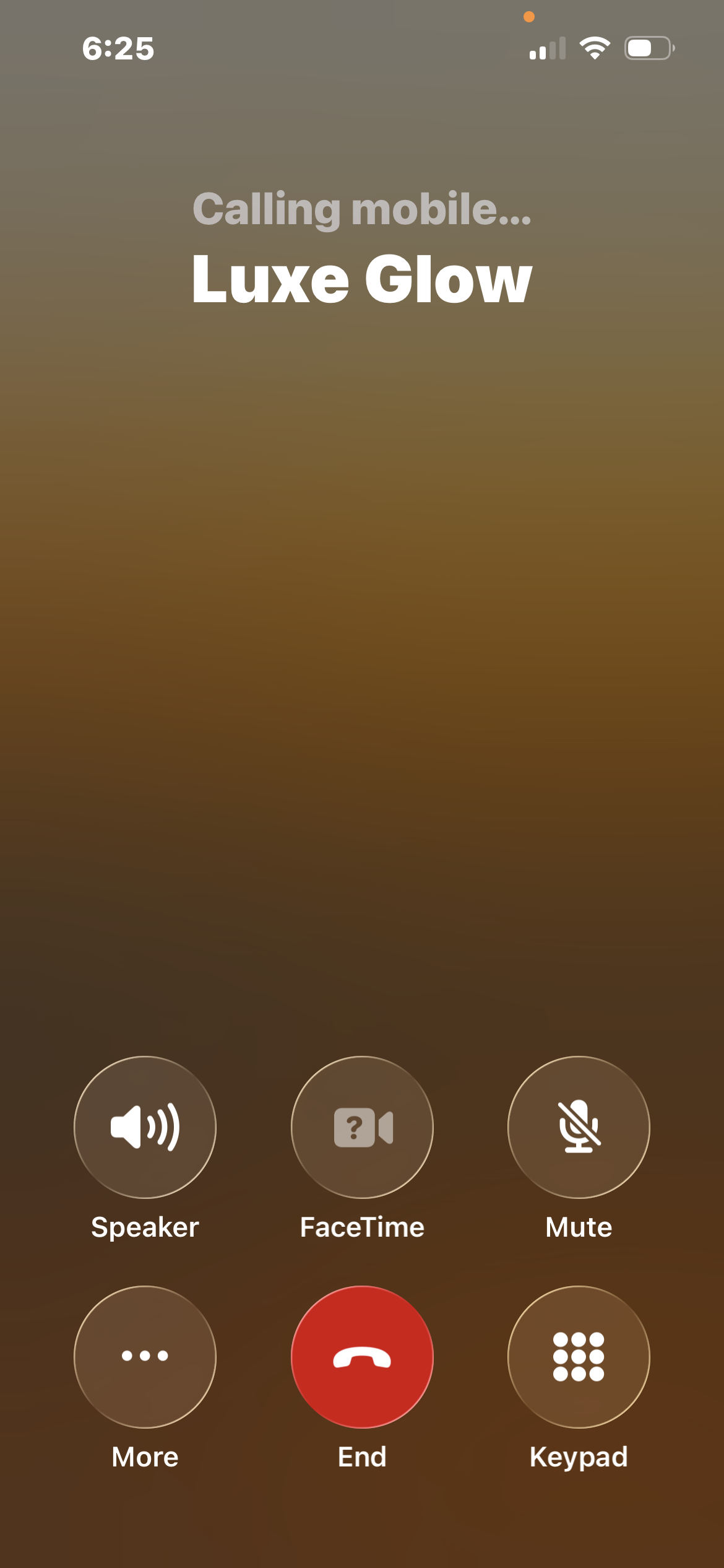 Callvy Answering call for a Salon